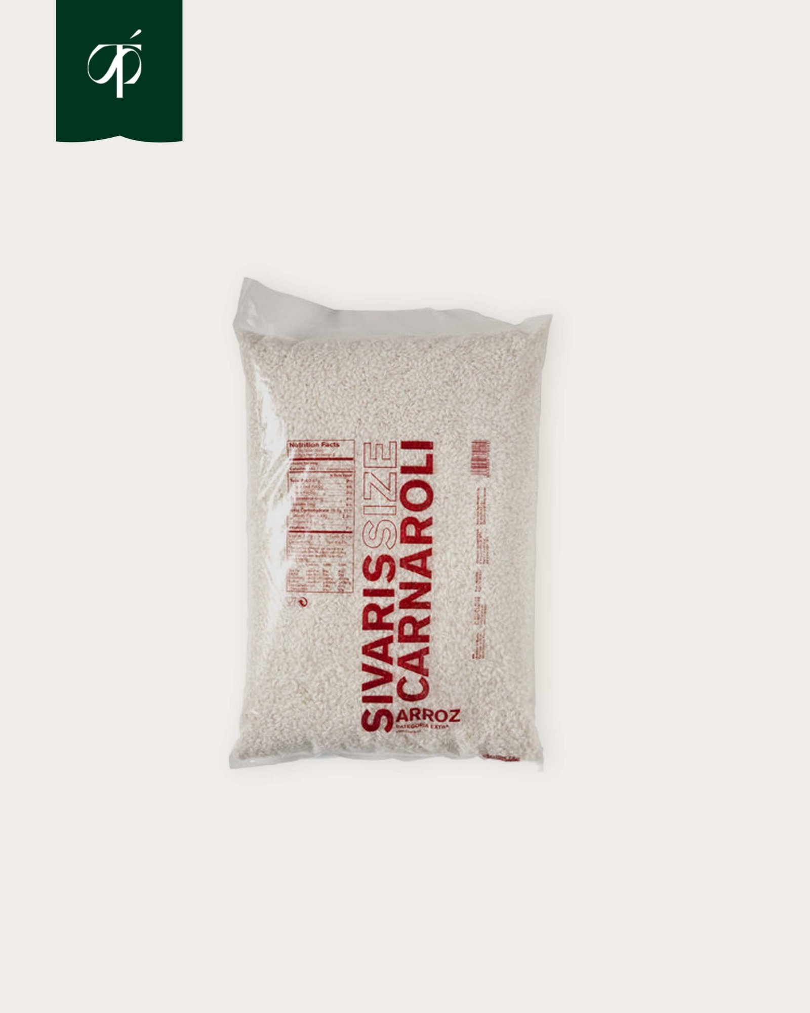 Arroz Carnaroli en Bolsa 5kg