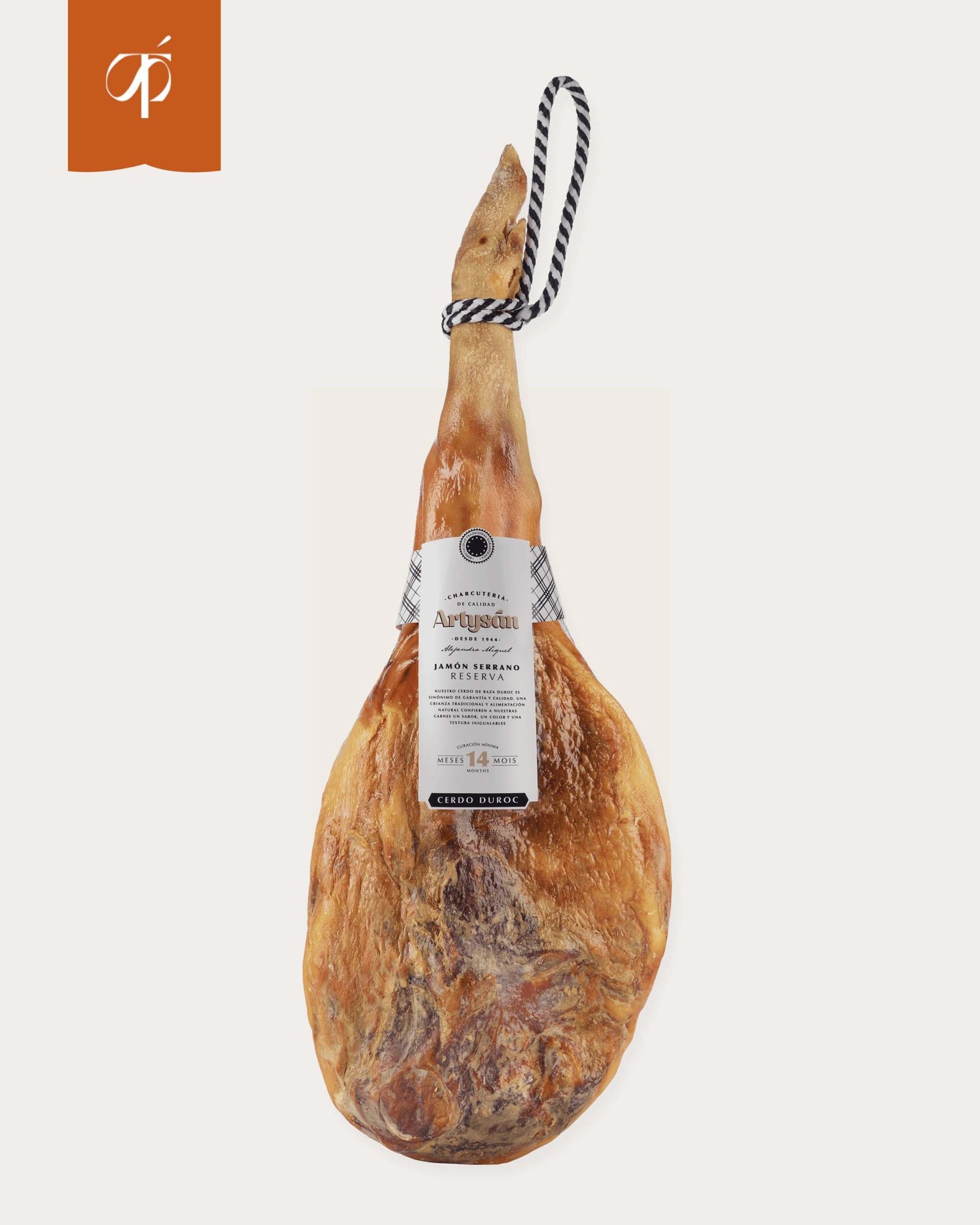 Jamón Duroc Sin Pezuña Gran Reserva