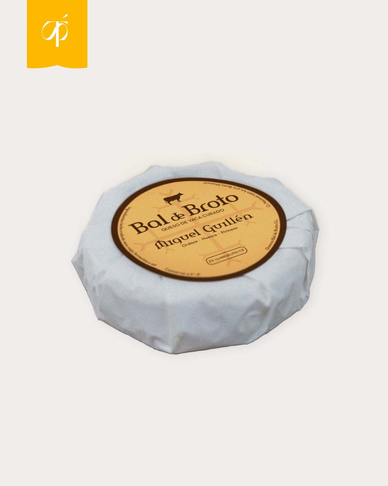 Queso Artesano Miguel Guillén 600g