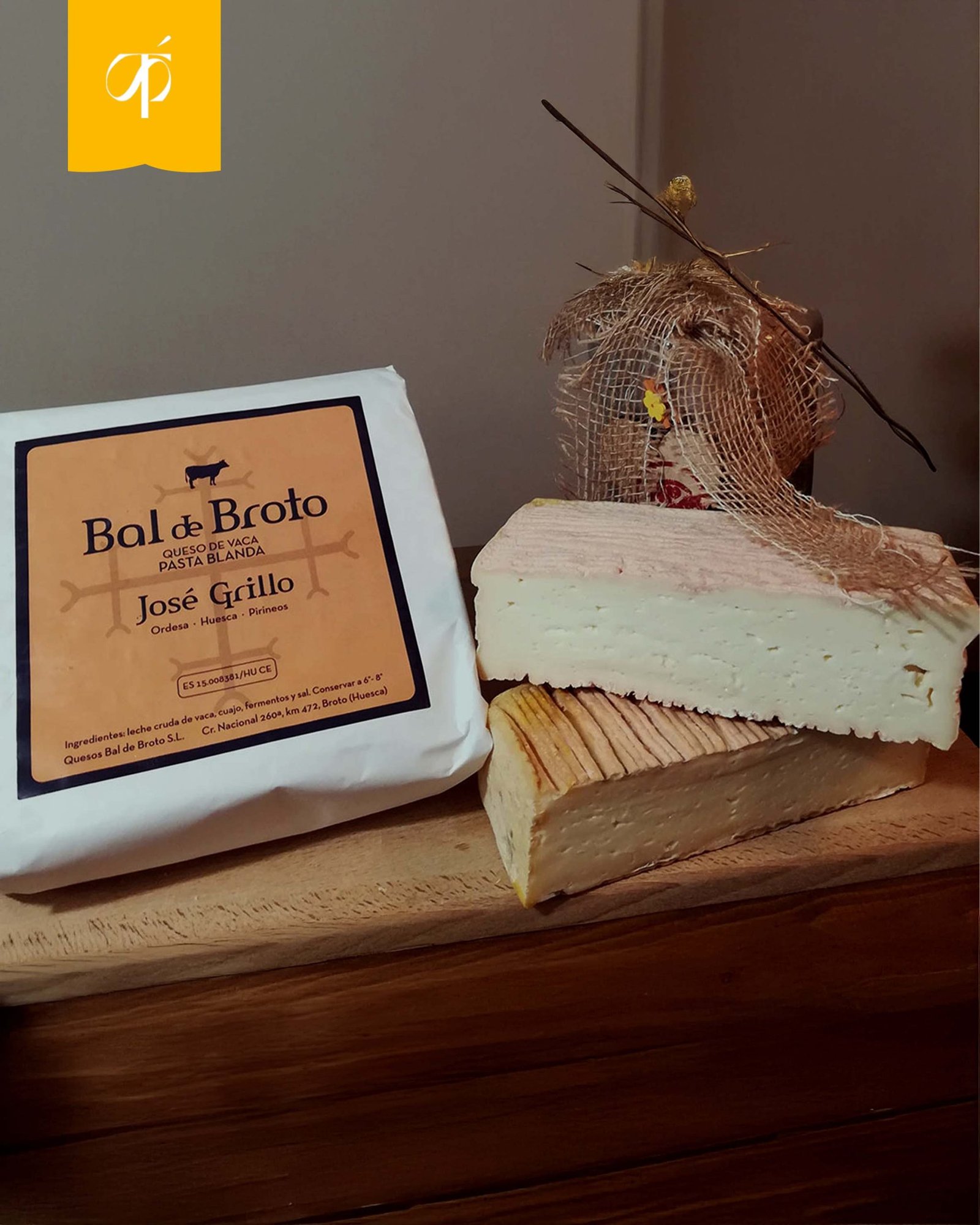 Queso Artesano José Grillo 2kg