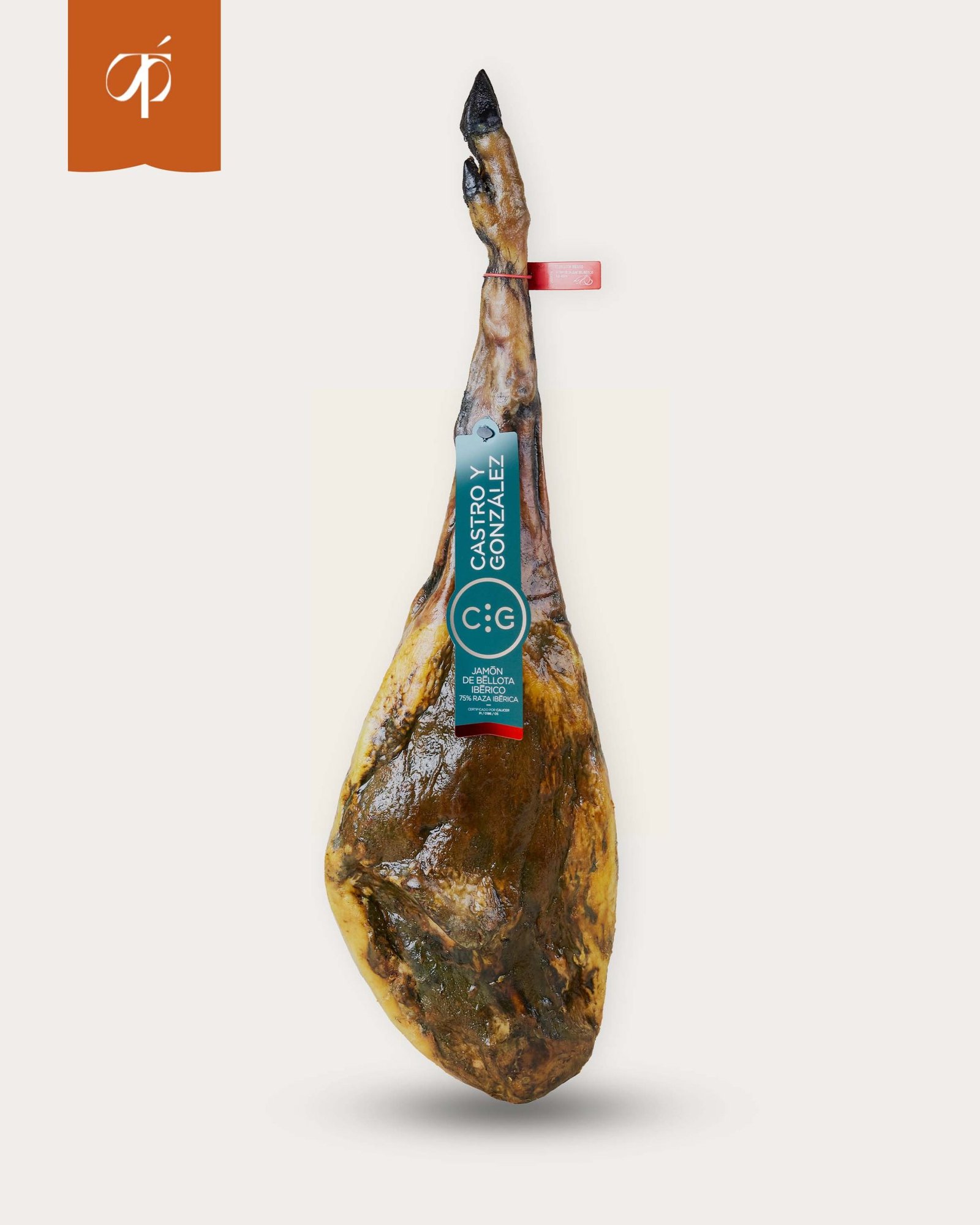 Jamón Ibérico de Bellota 75% - Brida Roja