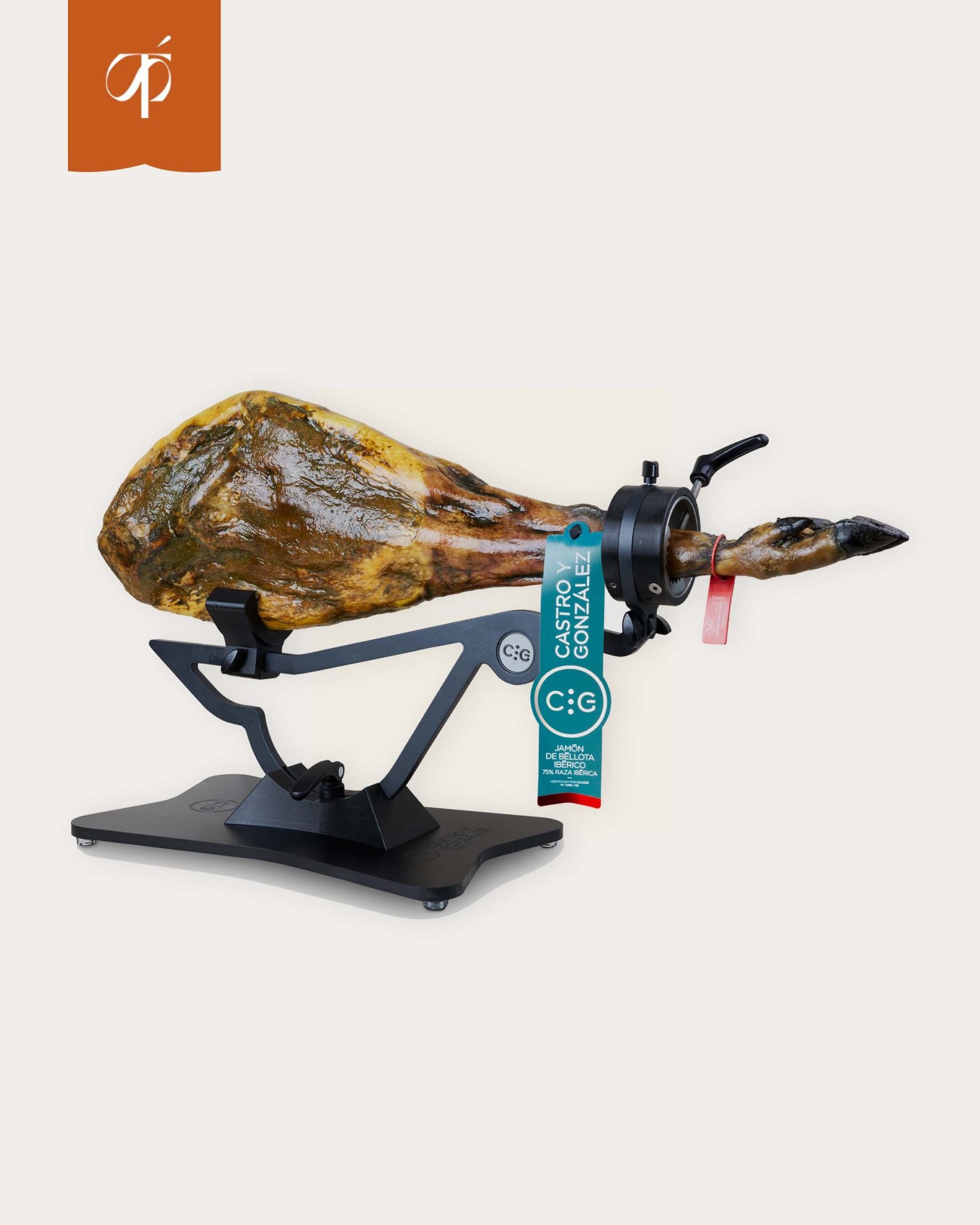 Jamón Ibérico de Bellota 75% - Brida Roja