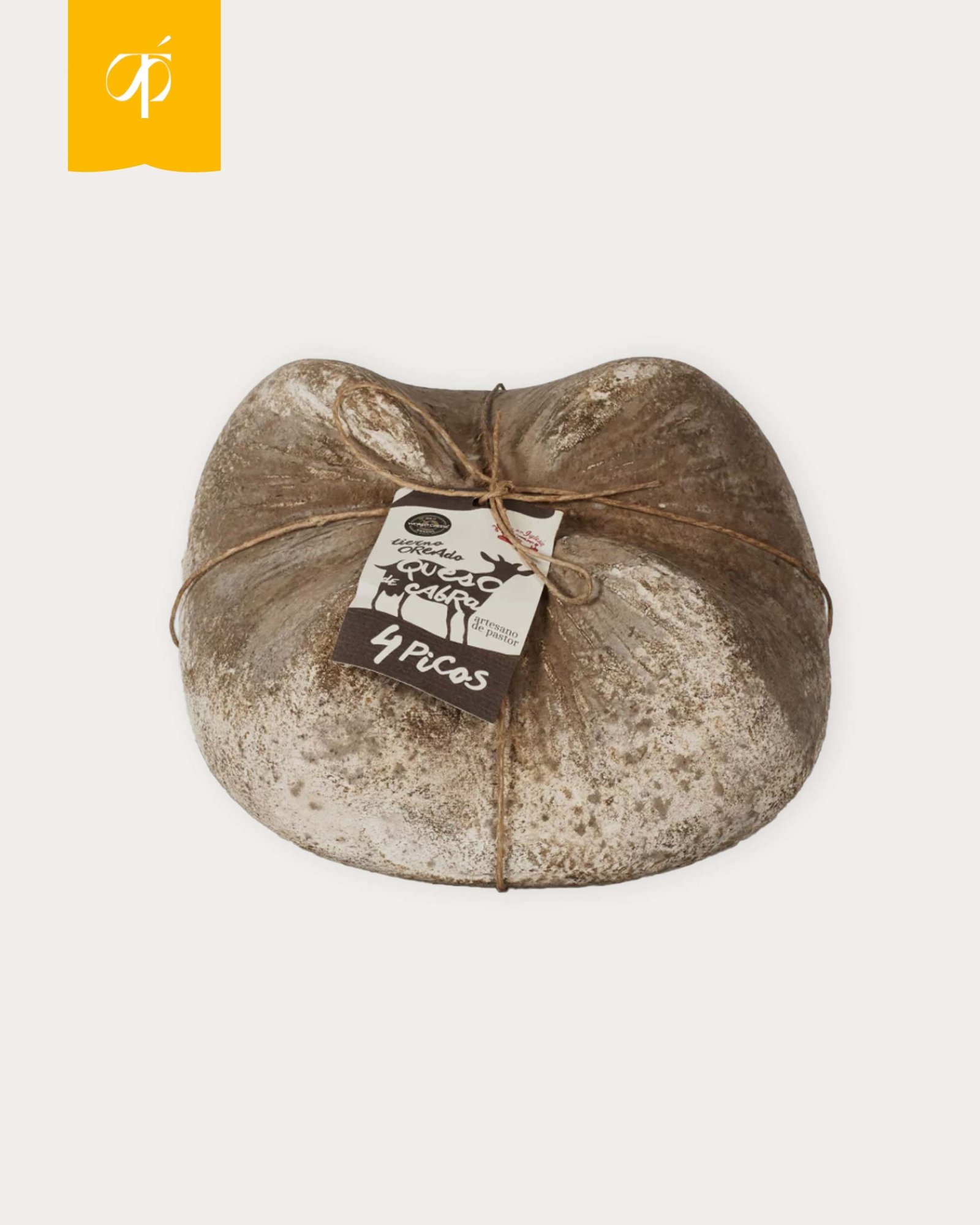 Queso Artesano Tierno de Cabra Cuatro Picos (1.8-3kg)