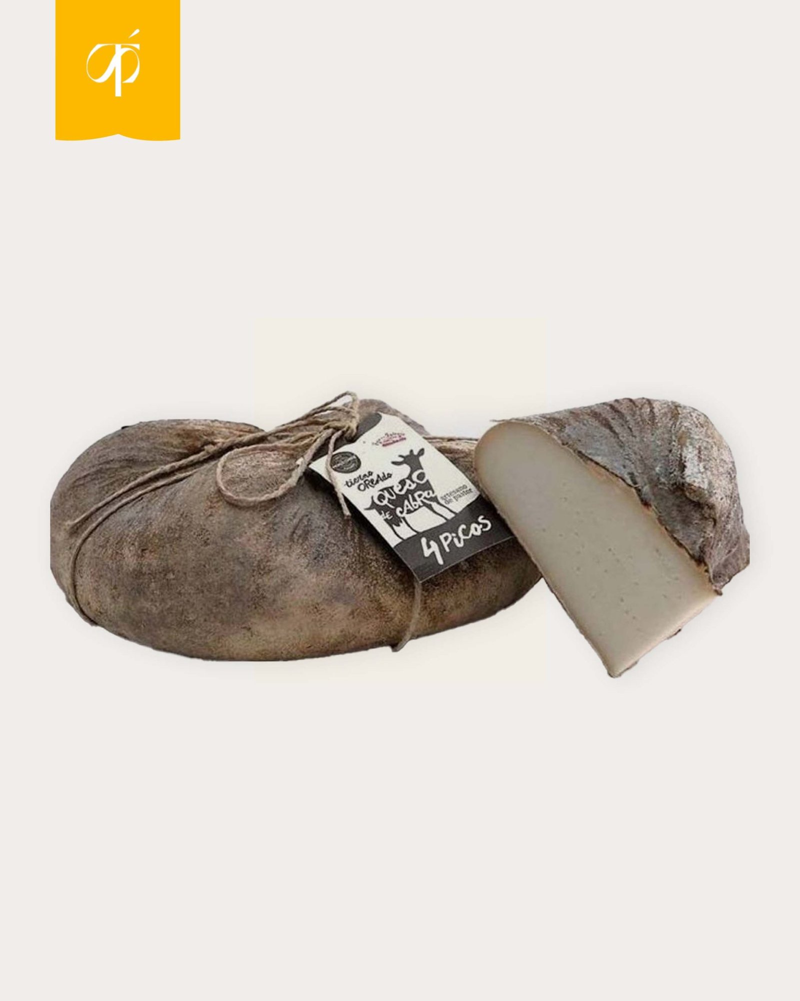 Queso Artesano Tierno de Cabra Cuatro Picos (1.8-3kg)