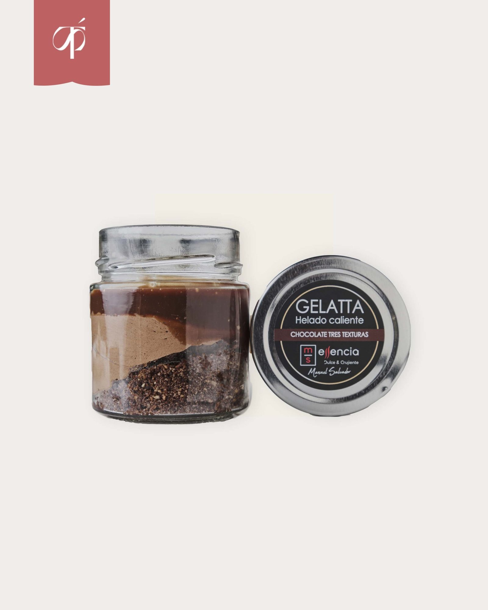 Helado Caliente de Chocolate con Tres Texturas Congelado Caja 12 uds