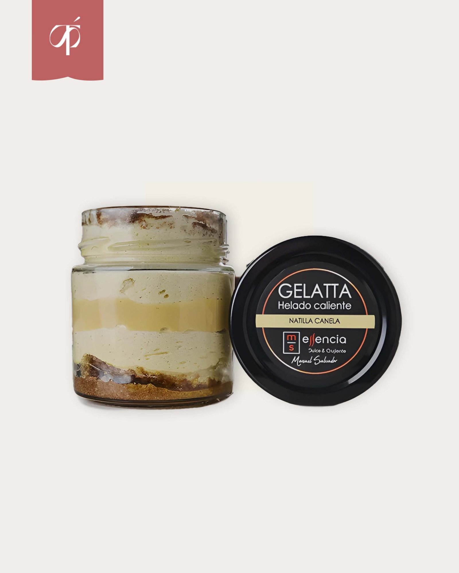 Helado Caliente de Natilla con Canela Congelado Caja 12 uds
