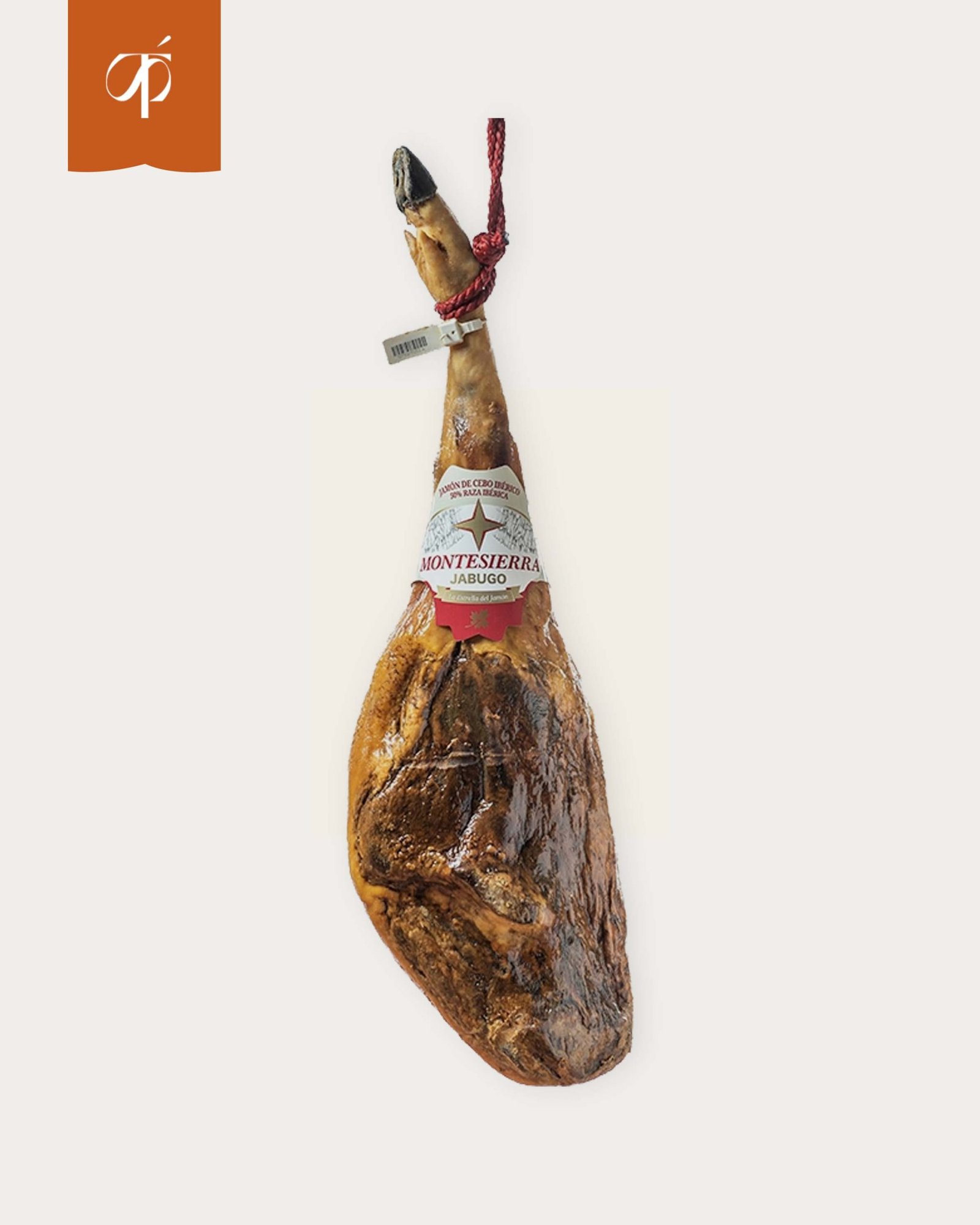 Jamón de Cebo Ibérico 50% Brida Blanca