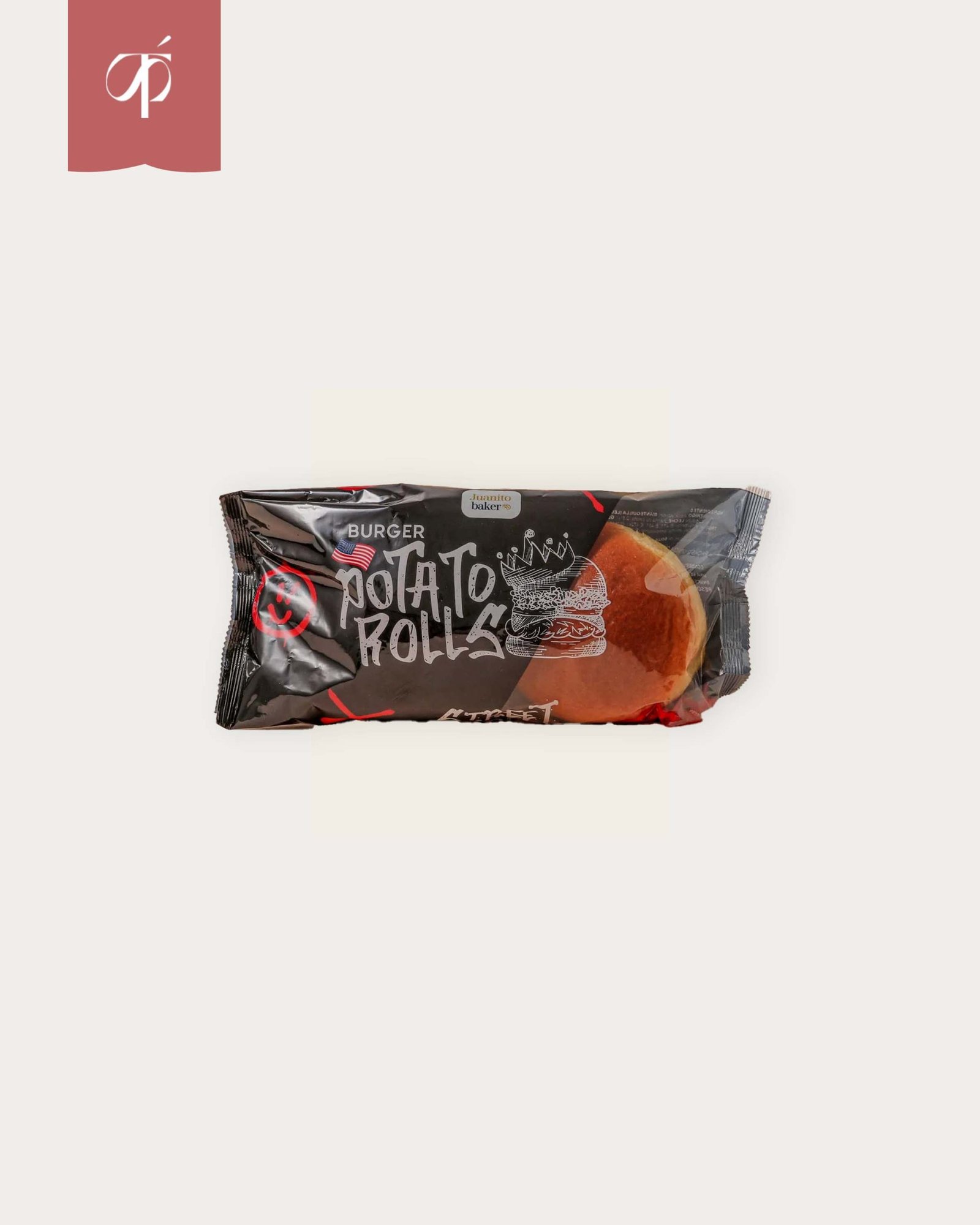 Pan de Hamburguesa Brioche Potato Roll (2 unidades)