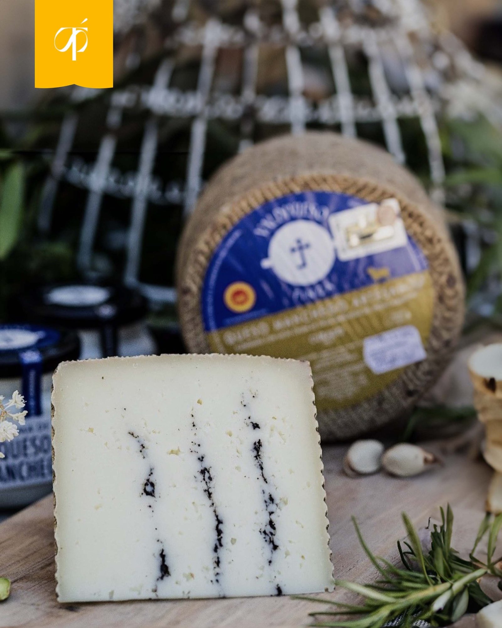 Queso Artesano de Oveja Trufado 3.25kg