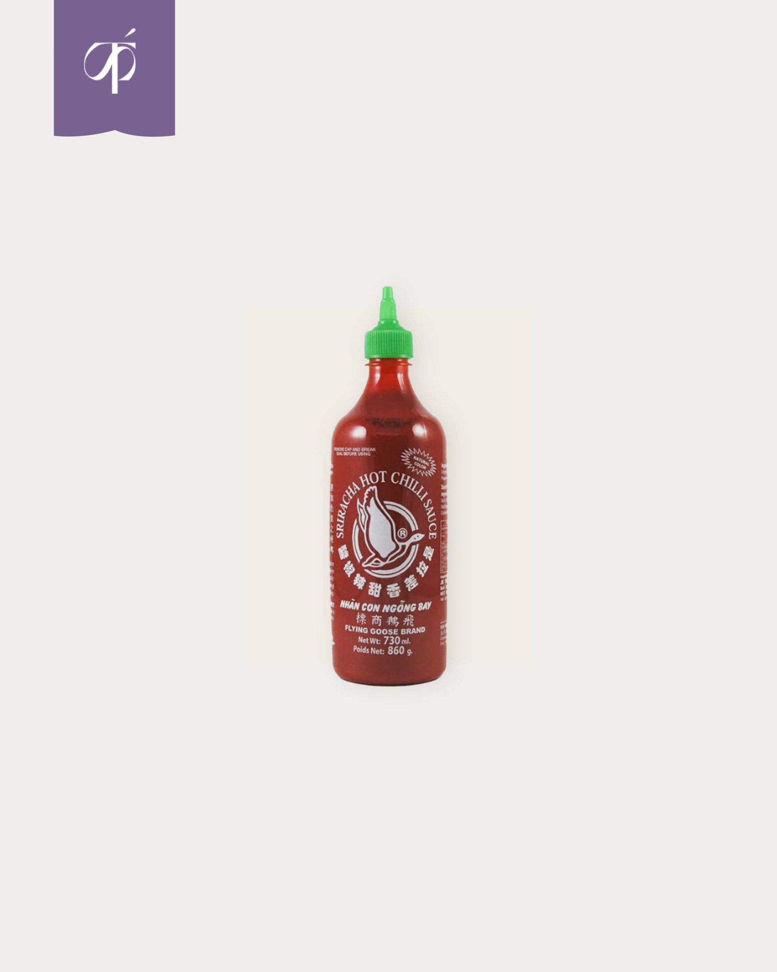 Salsa Sriracha de Chilli Picante - 455ml